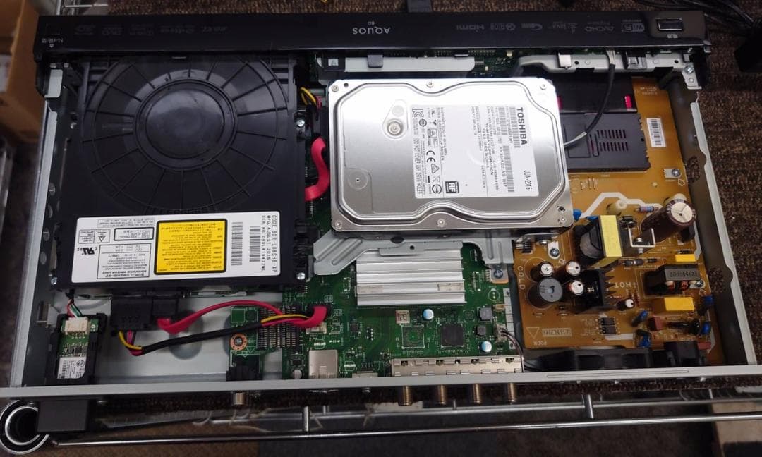 ★SHARP ブルーレイレコーダー BD-W1700 1TB 2015年★