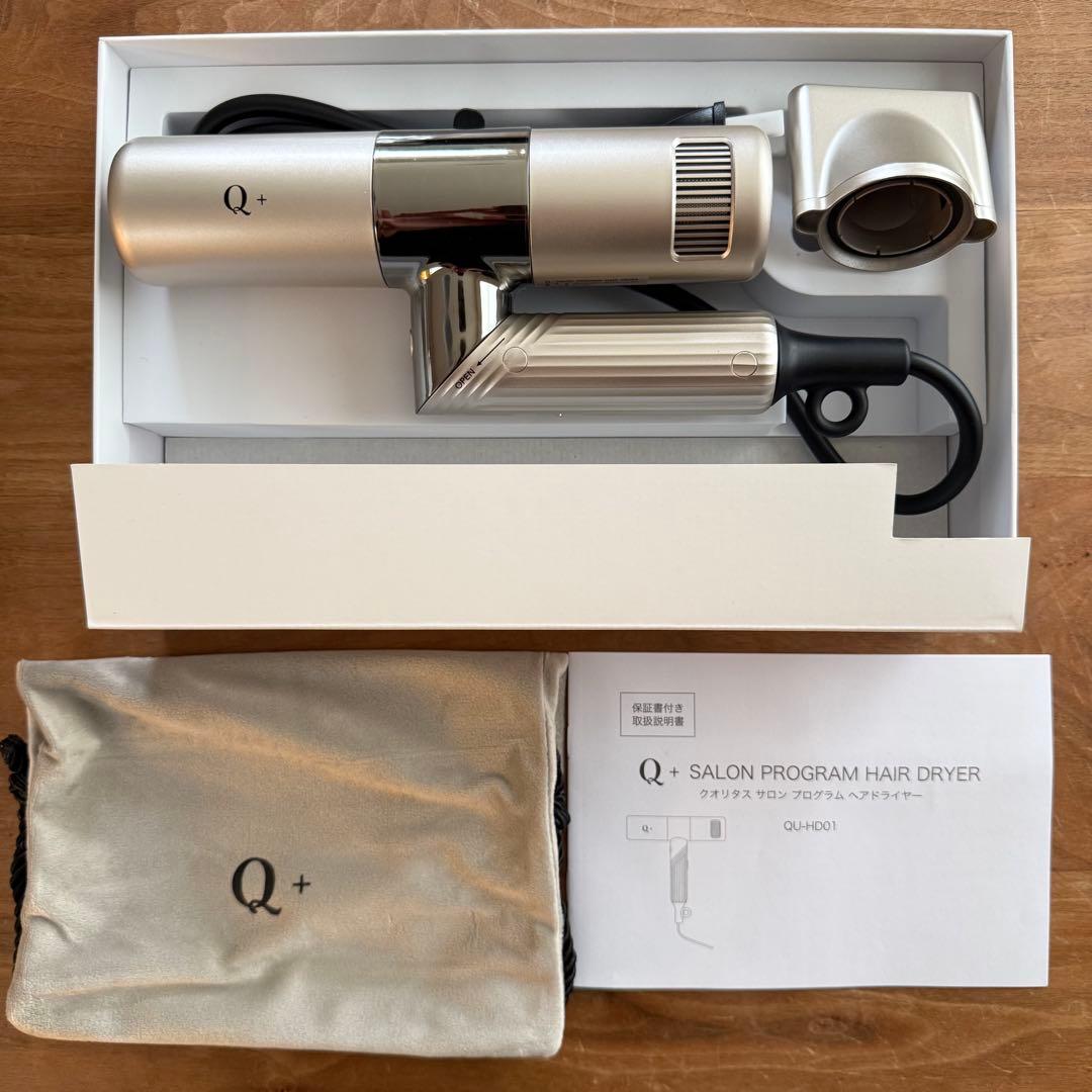 新品！未使用品！Q+ SALON PROGRAM HAIR DRYER
