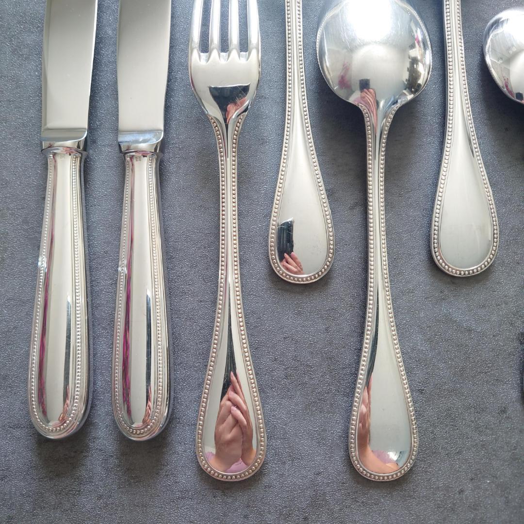 クリストフル パール コンソメスプーン含む 10点