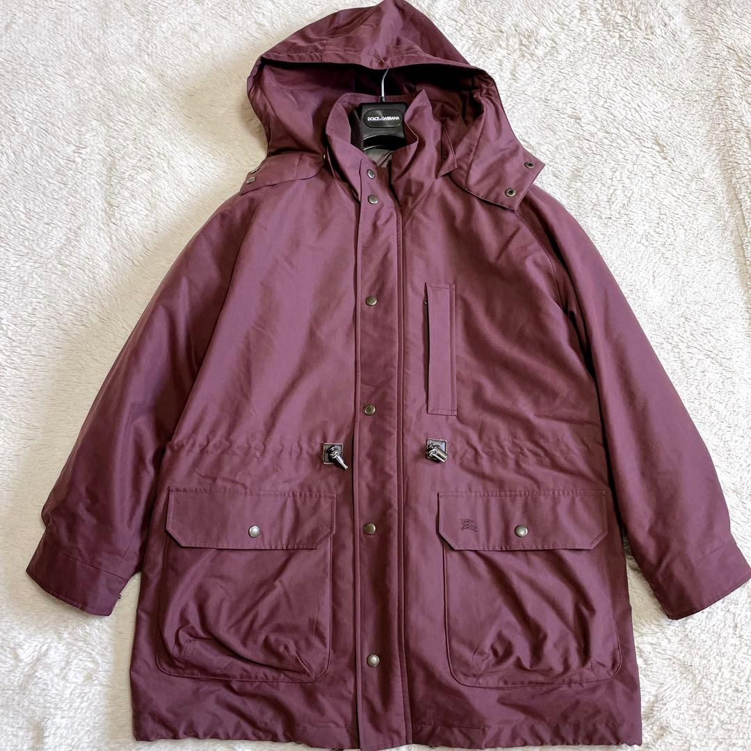 BURBERRY 80s ヴィンテージ モッズコート ブルゾン フードジャケット