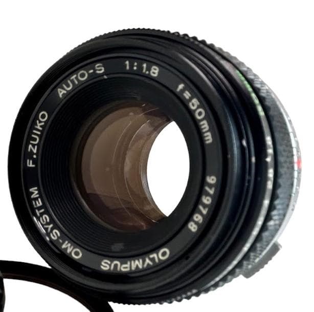 オリンパス OM-1&F.ZUIKO 50mm F1.8 露出計OK K4