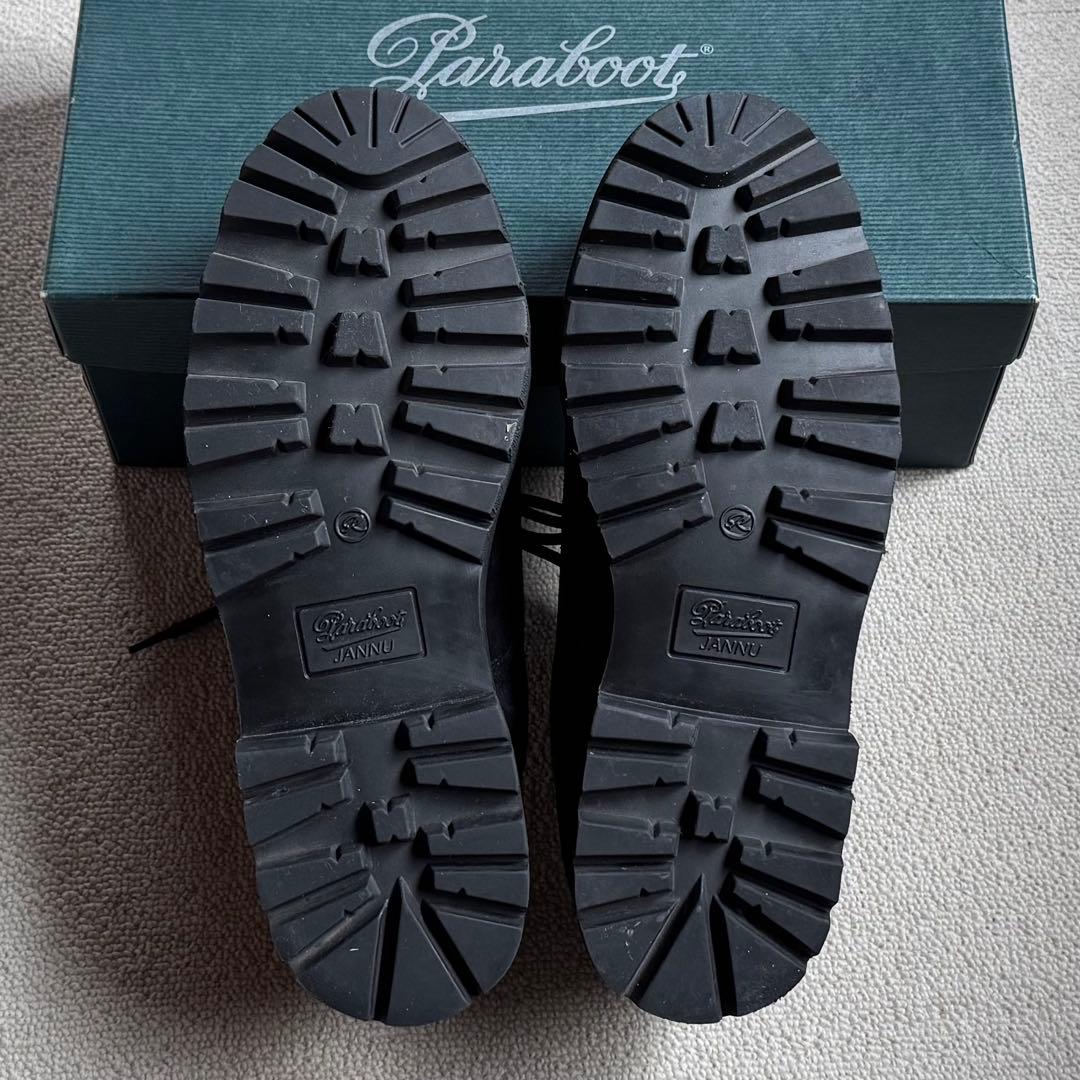 Paraboot THIERS JANNU VEL NOIR UK8 B&Y別注