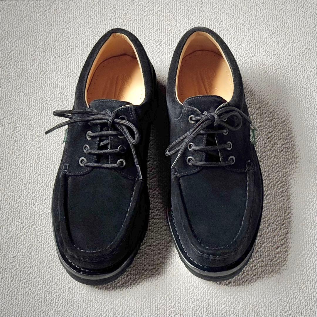 Paraboot THIERS JANNU VEL NOIR UK8 B&Y別注