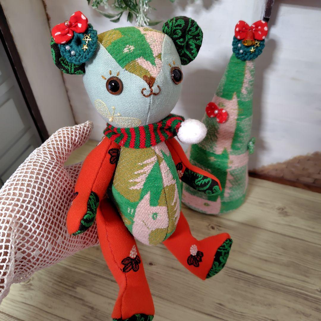 ミナペルホネン＊ハンドメイド＊ぬいぐるみ＊テディベア＊73