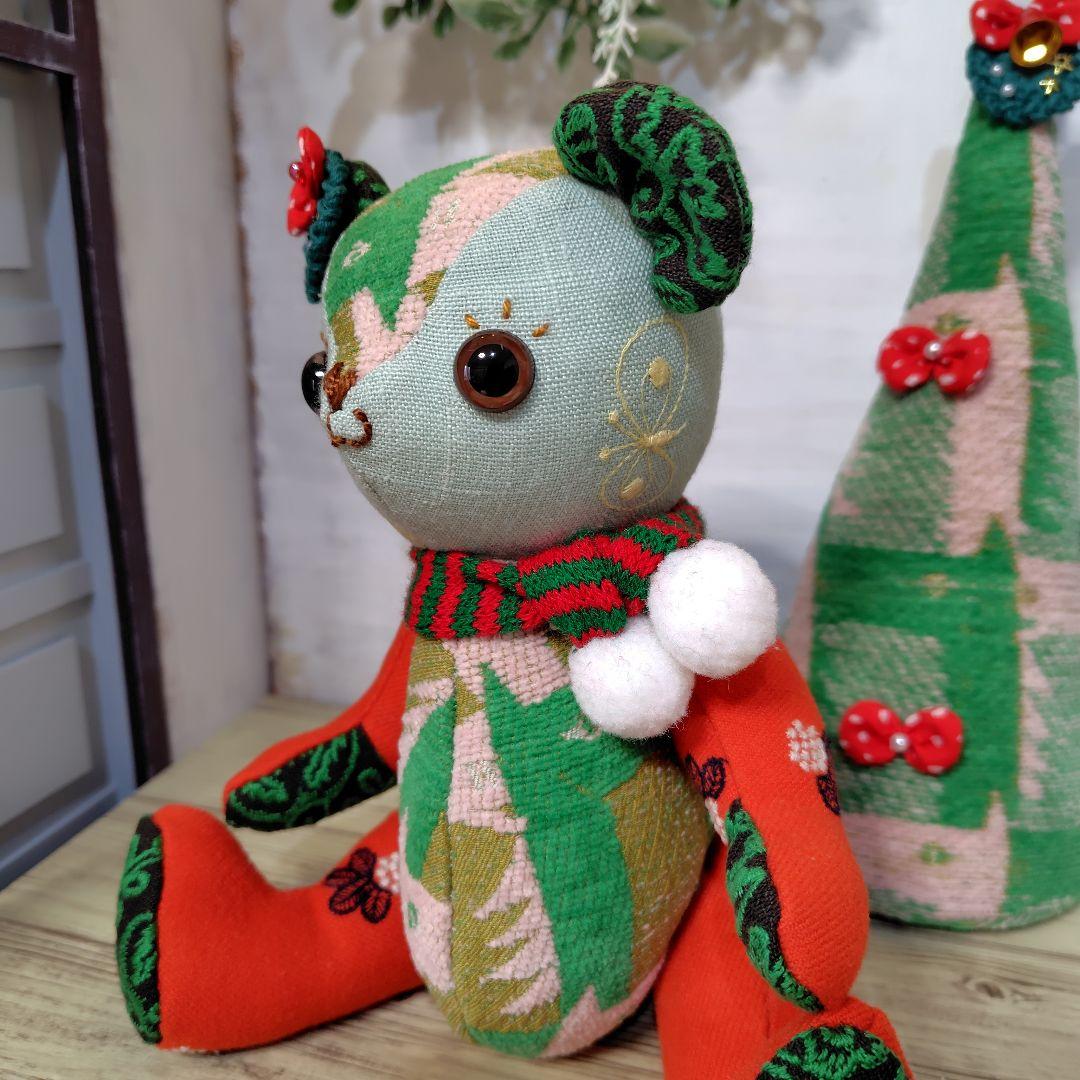 ミナペルホネン＊ハンドメイド＊ぬいぐるみ＊テディベア＊73