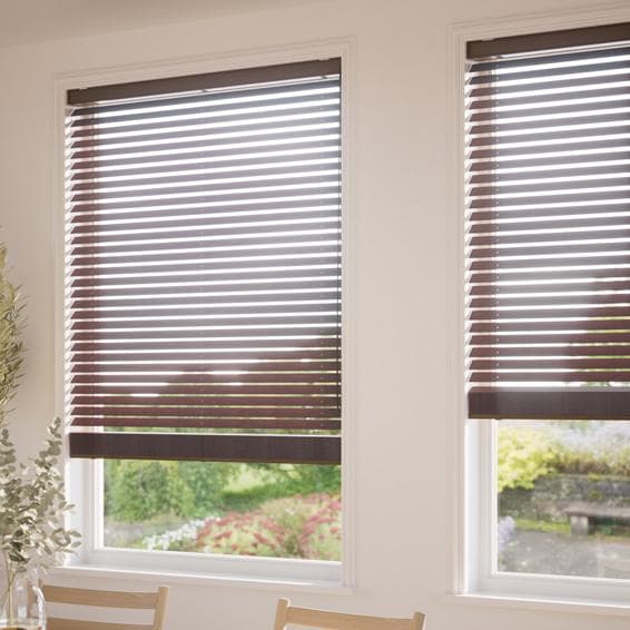 【値下げ】未使用　ウッドブラインド　赤みブラウン　72×150