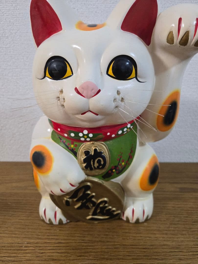 左手あげ　招き猫　貯金箱　縁起物最終値下げ