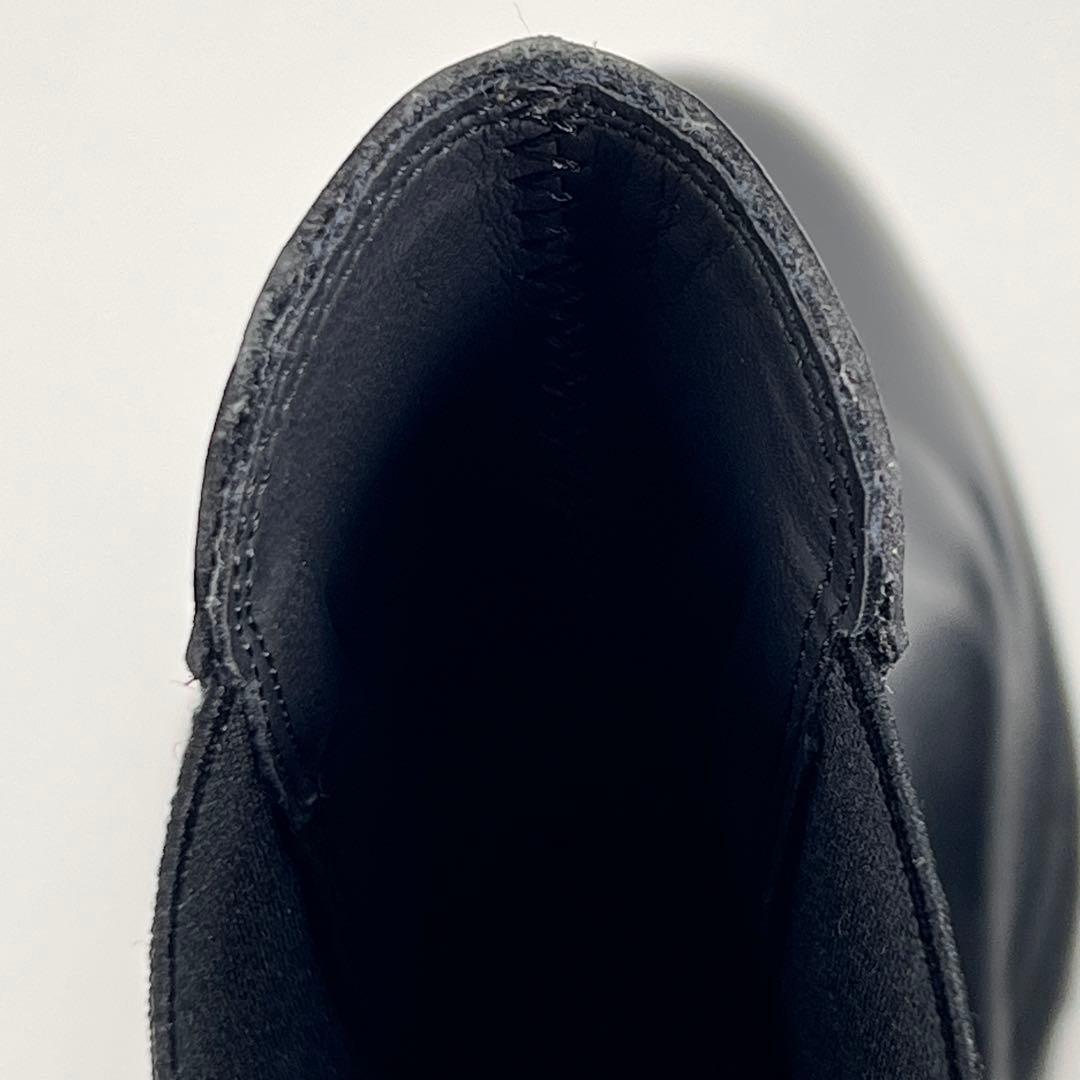 【美品】REMME レメ サイドゴアブーツ チェルシーブーツ 36 厚底　黒