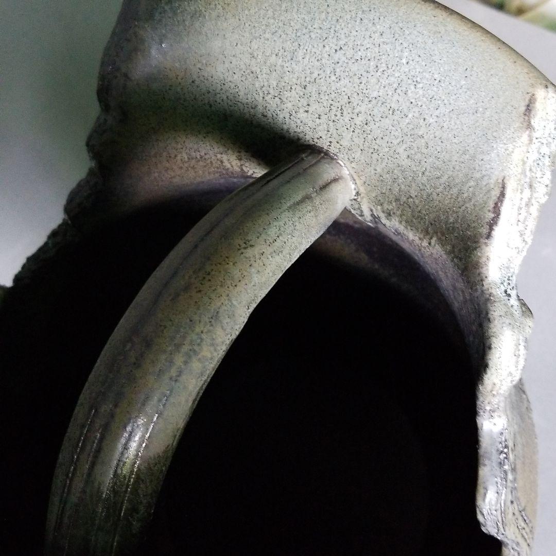 信楽焼　傘立て 手桶 高さ４６cm