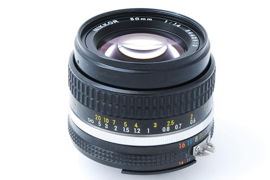 【整備済、美品】NIKON Ai-s NIKKOR 50mm f1.4