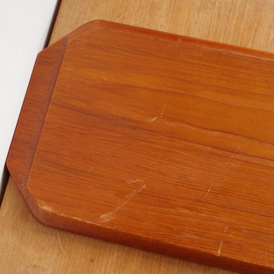 スウェーデン製 チーク Teak 木製 トレイ プレート トレー お盆 北欧