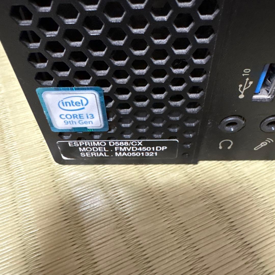 S*K様 Fujitsu ESPRIMO D588/CX デスクトップPCジャン