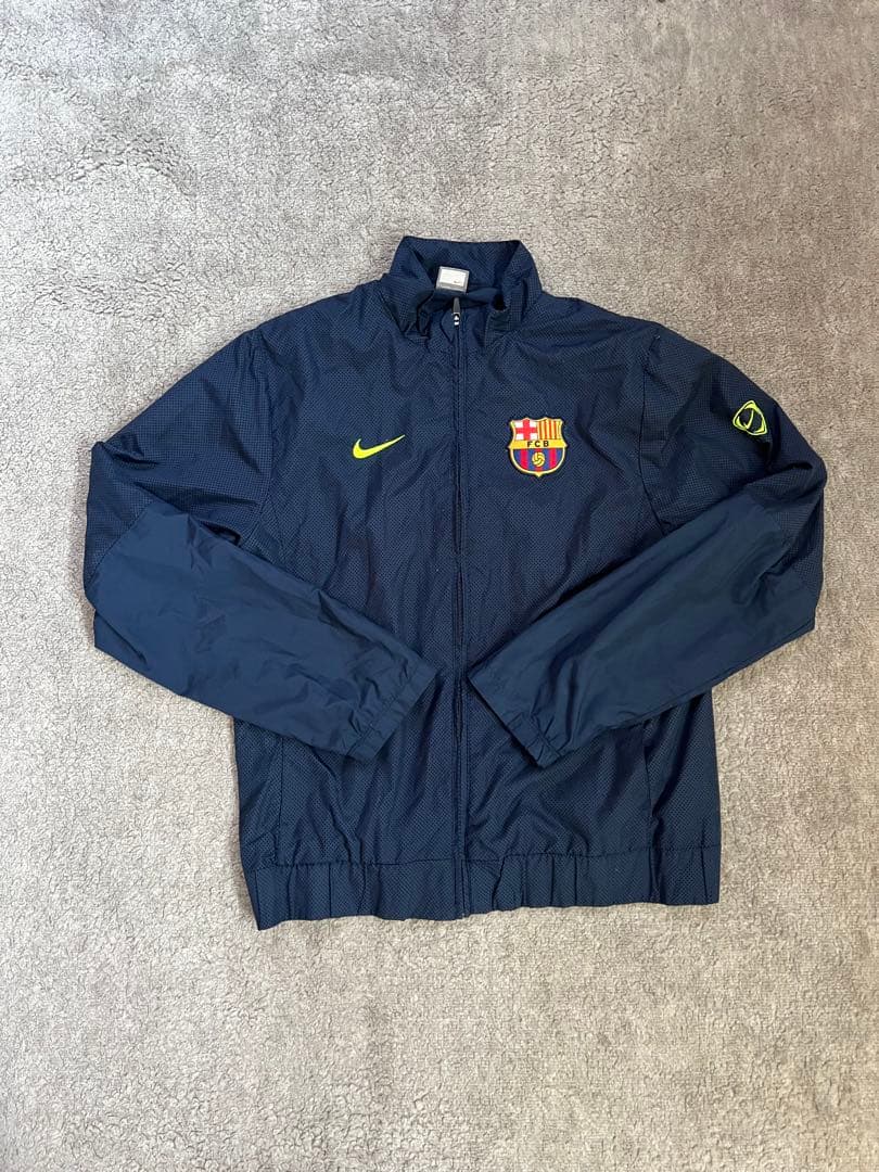 【希少】Nike FC バルセロナ ピステウィンドブレーカー ジャージ上下セット