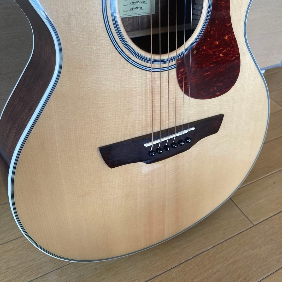 James J-450A/Ova NAT アコースティックギター 美品