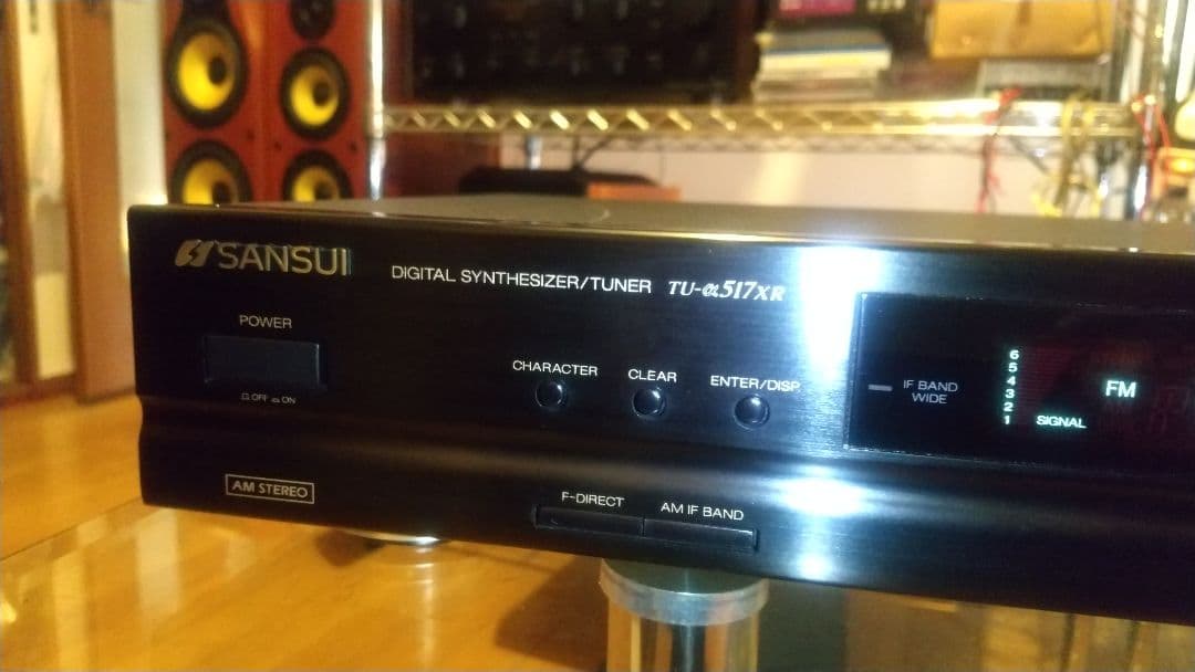 SANSUI TU-α517XR デジタルシンセサイザー ステレオチューナー