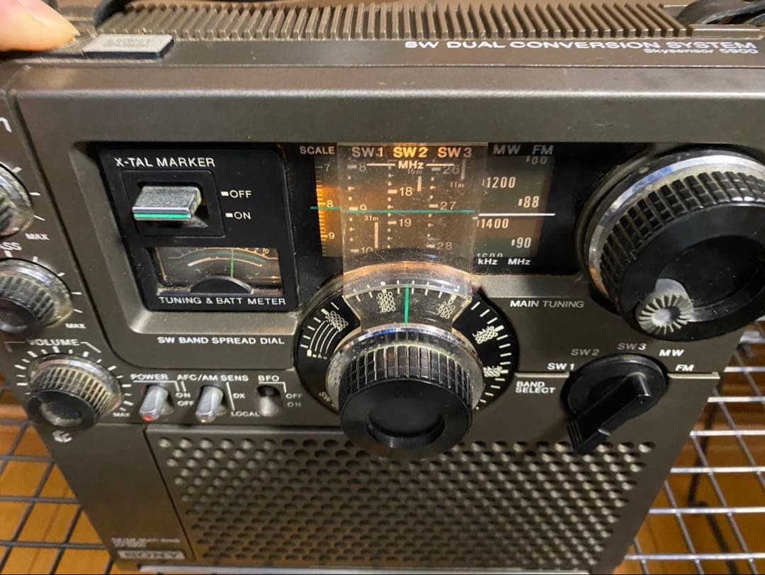 SONY ICF-5900 FM/AMラジオ