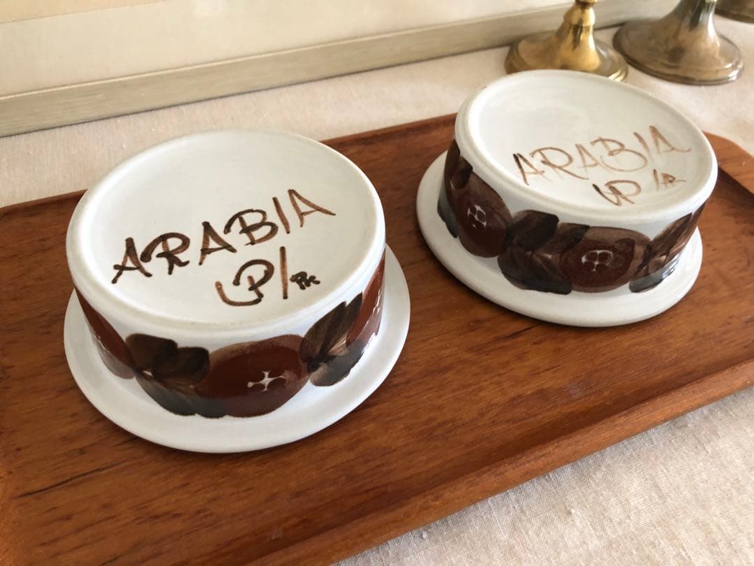 ARABIA アラビア　2点セット ロスマリン　ボウル　アンティーク