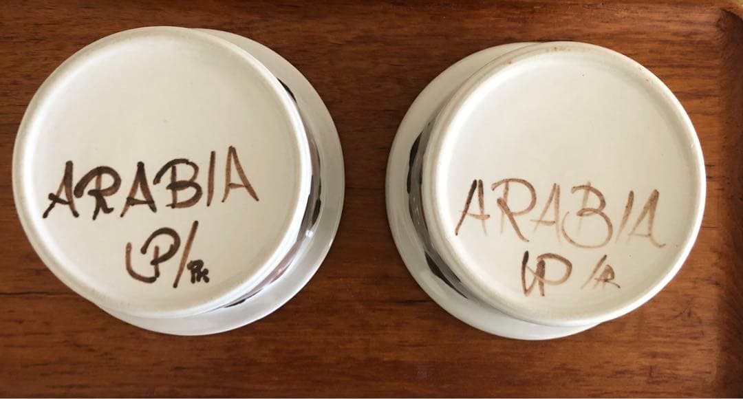 ARABIA アラビア　2点セット ロスマリン　ボウル　アンティーク