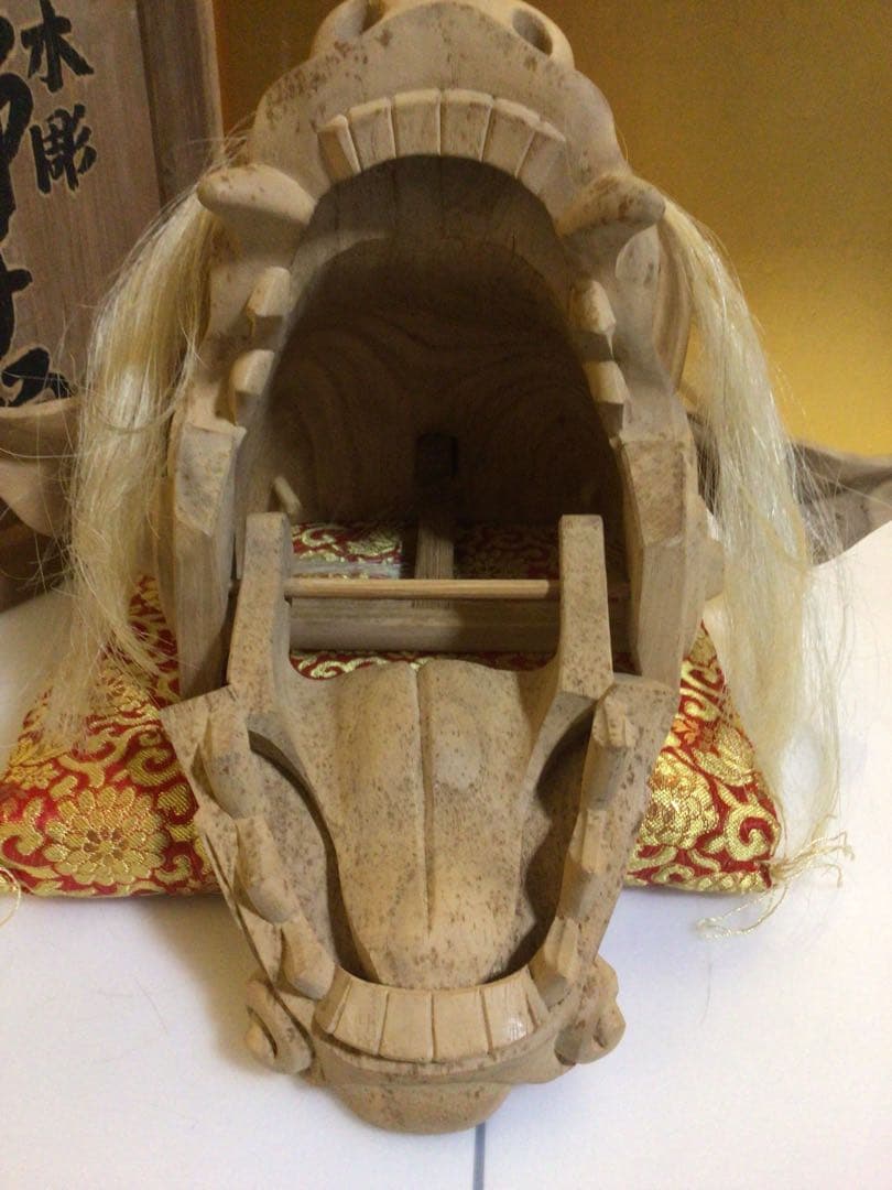 獅子頭 共箱付き 厄除け