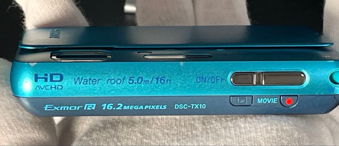 【SONY】 Cyber-shot コンパクトデジタルカメラ 青