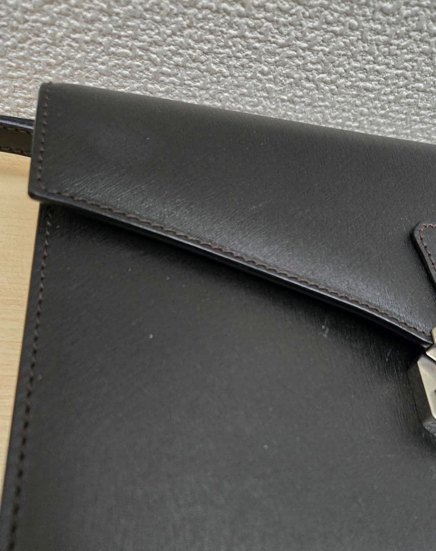 dunhill ダンヒル サイドカー レザー クラッチバッグ セカンドバッグ