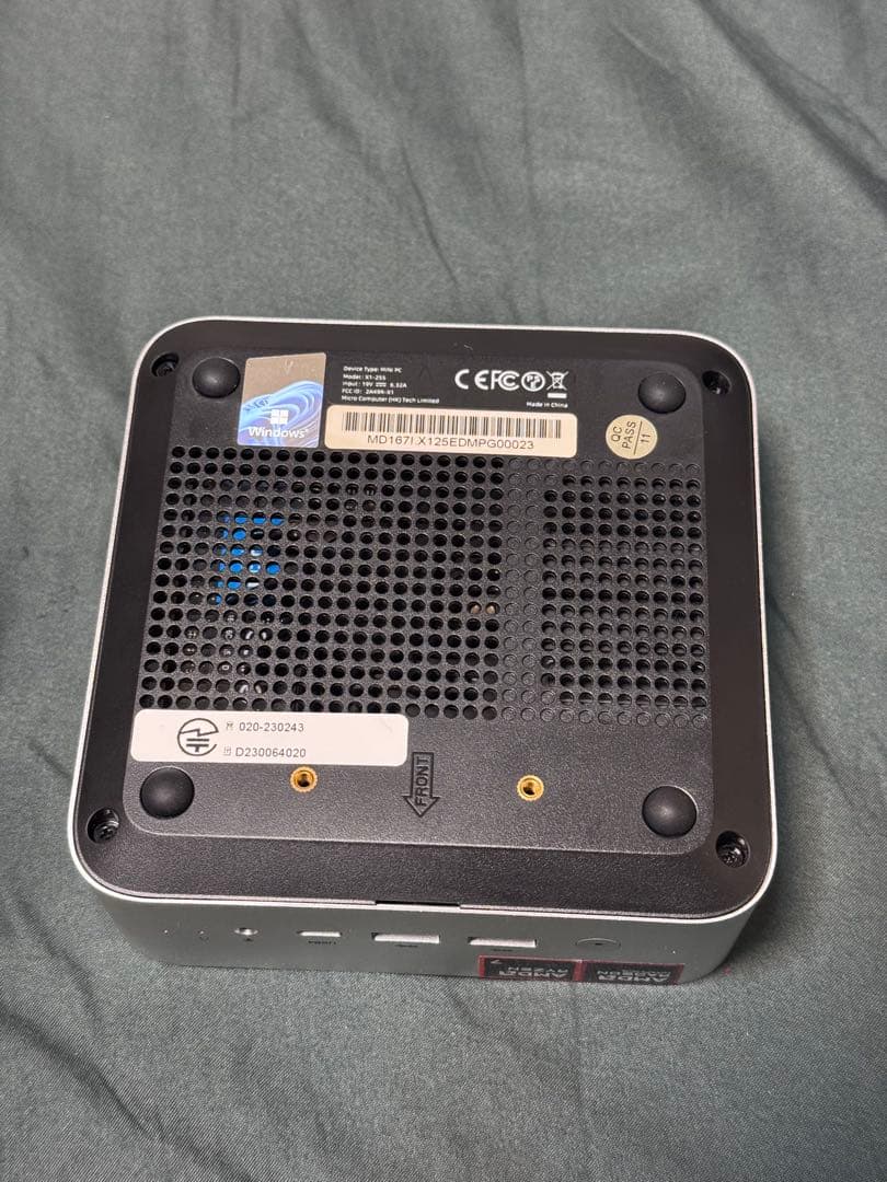 ミニPC MINISFORUM AI X1 Ryzen7 255 32GB1TB