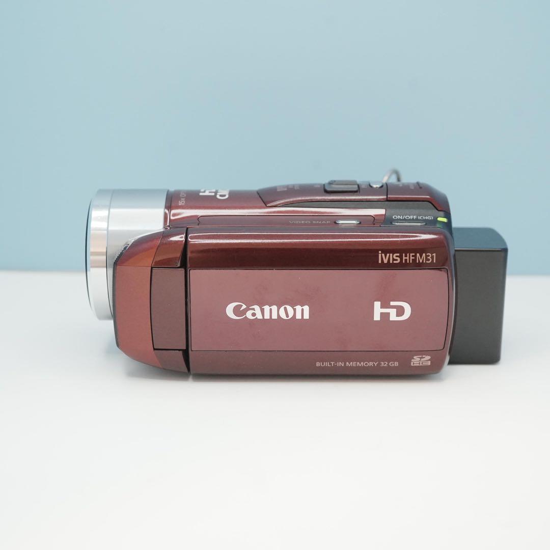 Canon ivis HF M31 ビデオカメラ フルセット 美品 a4882