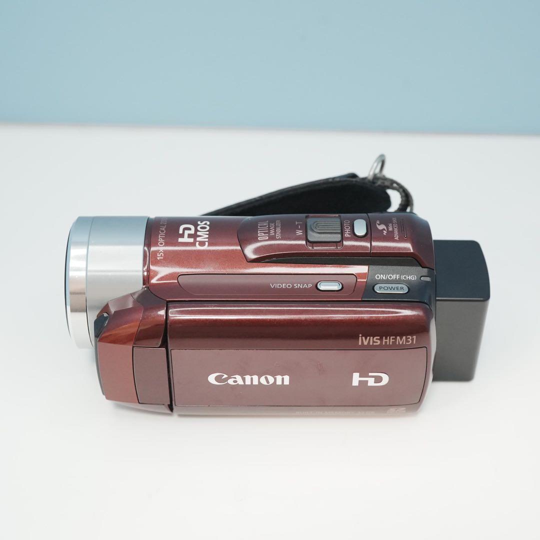 Canon ivis HF M31 ビデオカメラ フルセット 美品 a4882