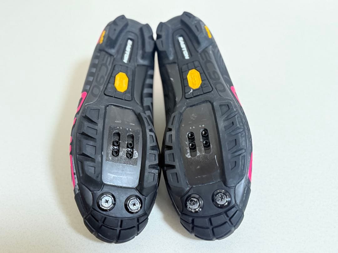 GIRO EmpireVR9 SPDシューズ EU41 ジオメトリックパターン