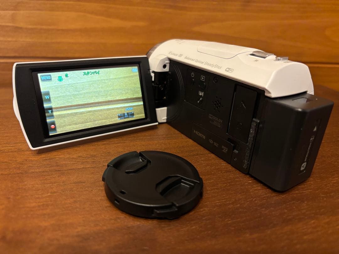 <美品>SONY HDR-CX680 ハンディカム (保証書+各種付属品付き)
