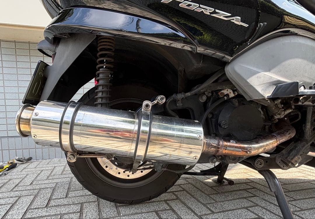 ホンダフォルツァMF08用 BEEMSビームスマフラー【送料込み】