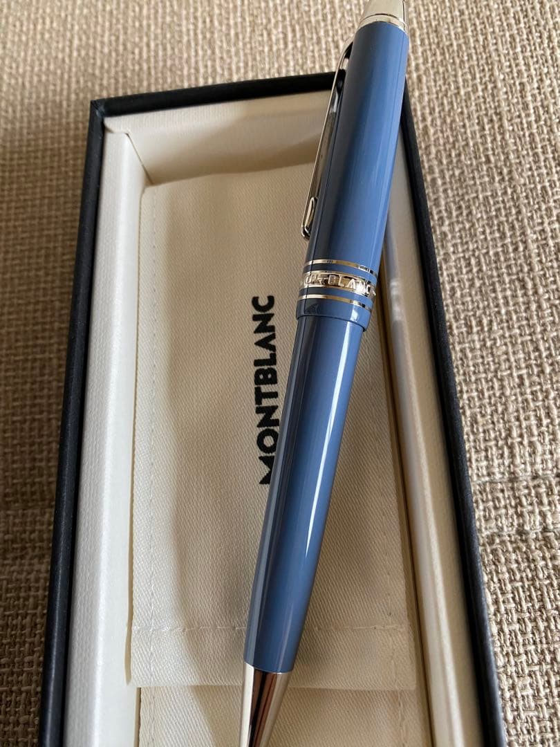 マイスターシュテュック グレイシャー ミッドサイズ ボールペン ブルー