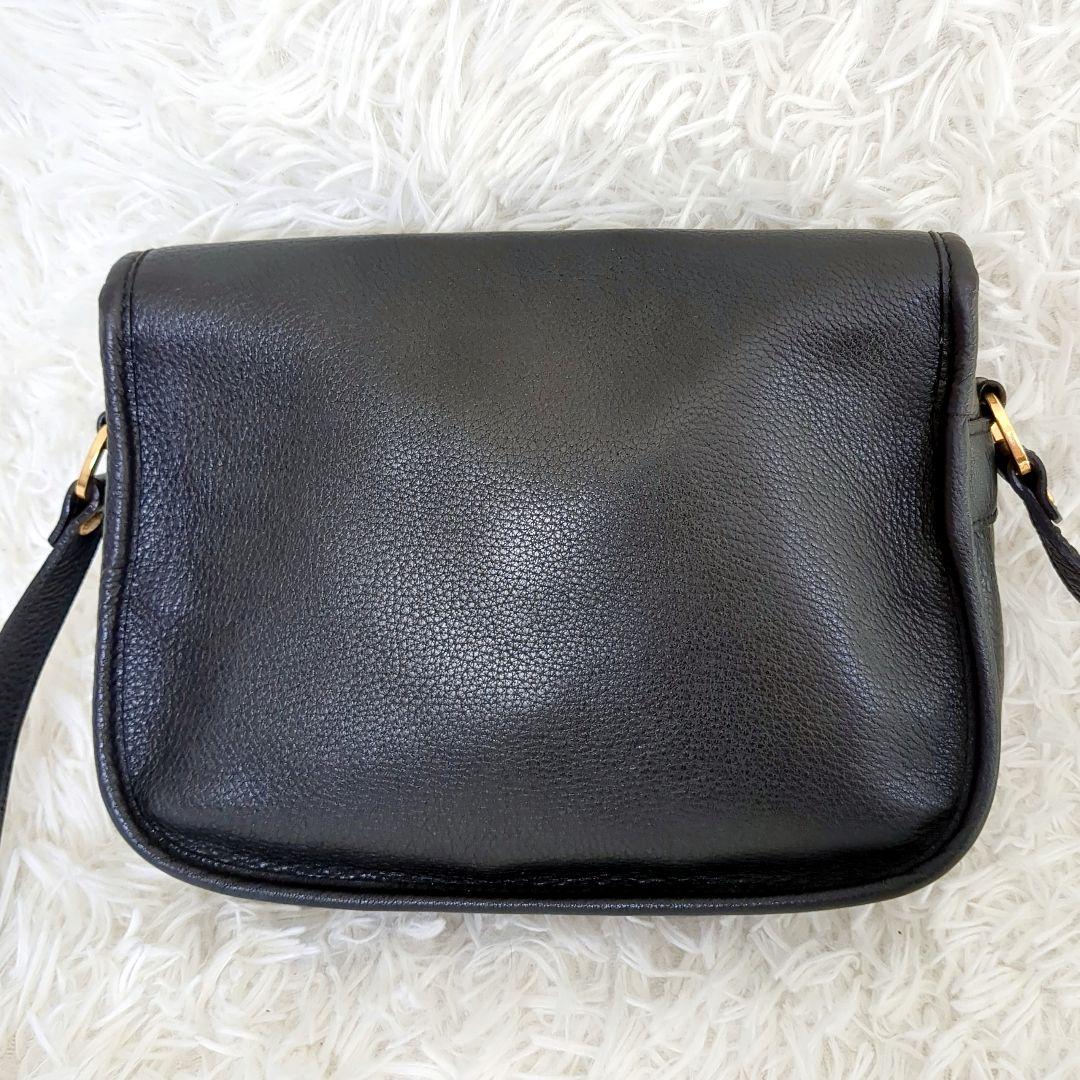 美品✨️LONGCHAMP ロンシャン　ショルダーバッグ　ミニバッグ　黒　レザー