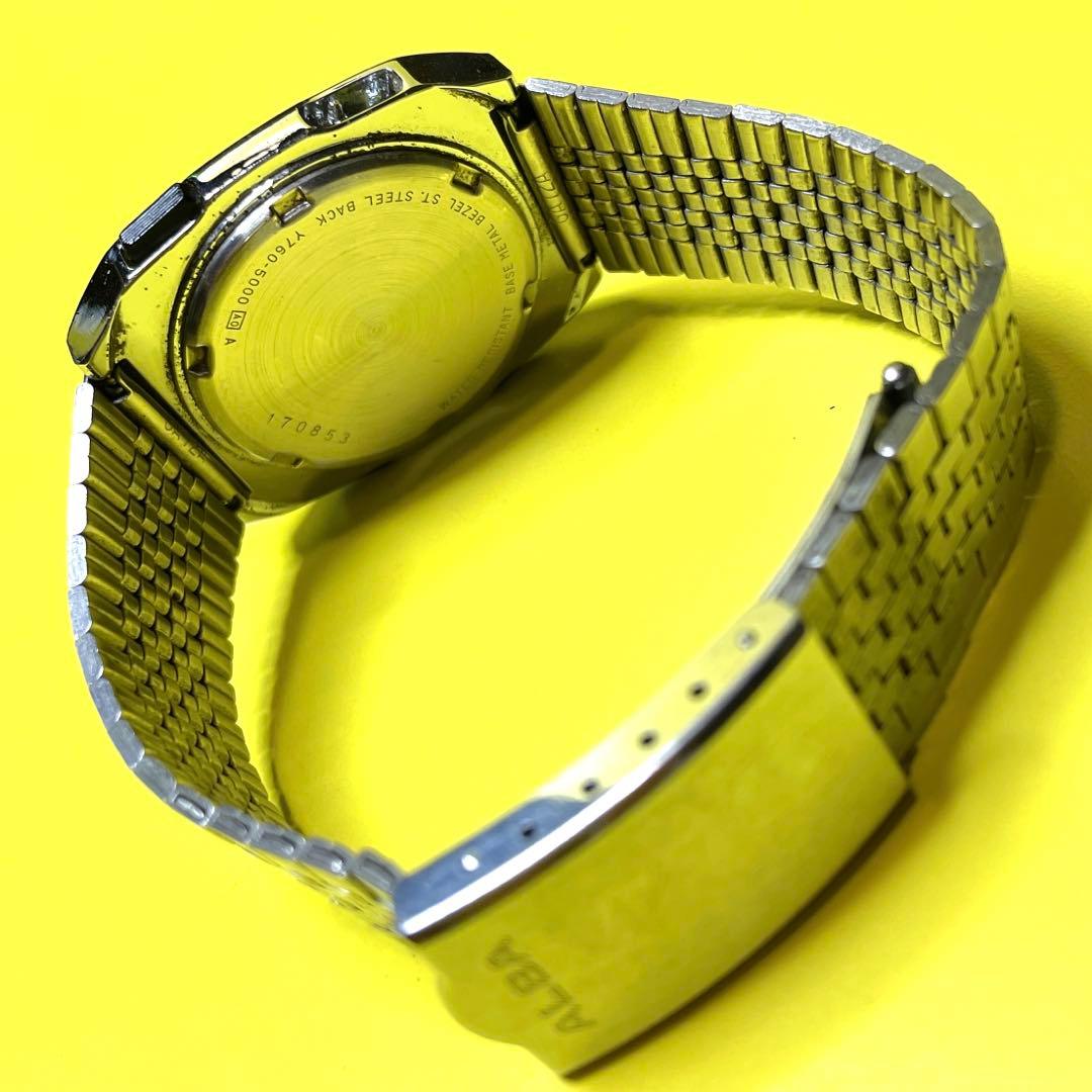 【ゲーム付時計】SEIKO ALBA ALARM CHRONO-GAME 腕時計