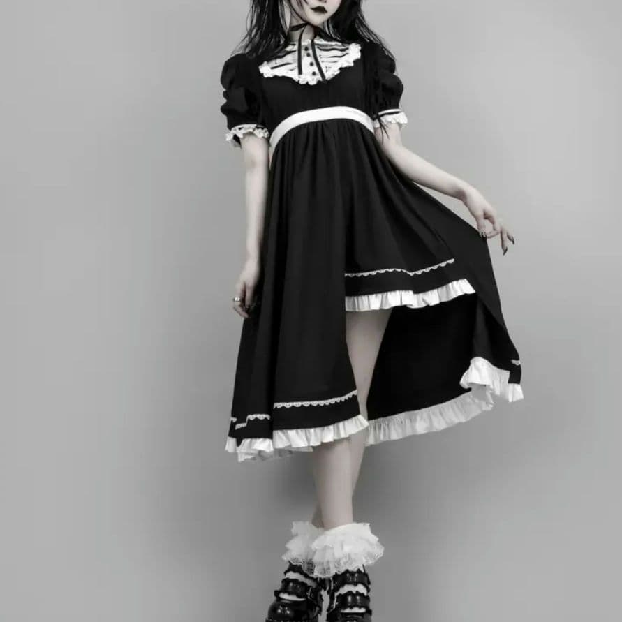 正規品 Dimmoire ディムモアール 儚骸アシメワンピース Mサイズ