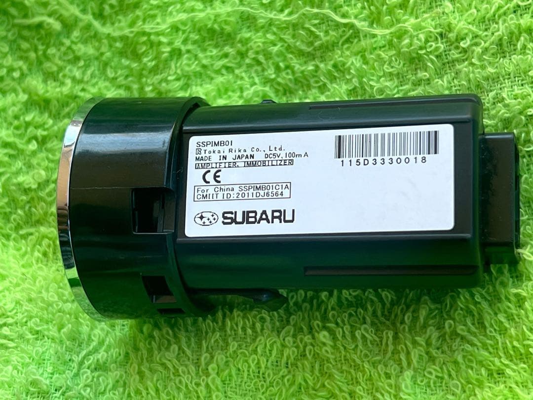 SUBARU スバル純正　STI プッシュエンジンスイッチ　エンジンスタート