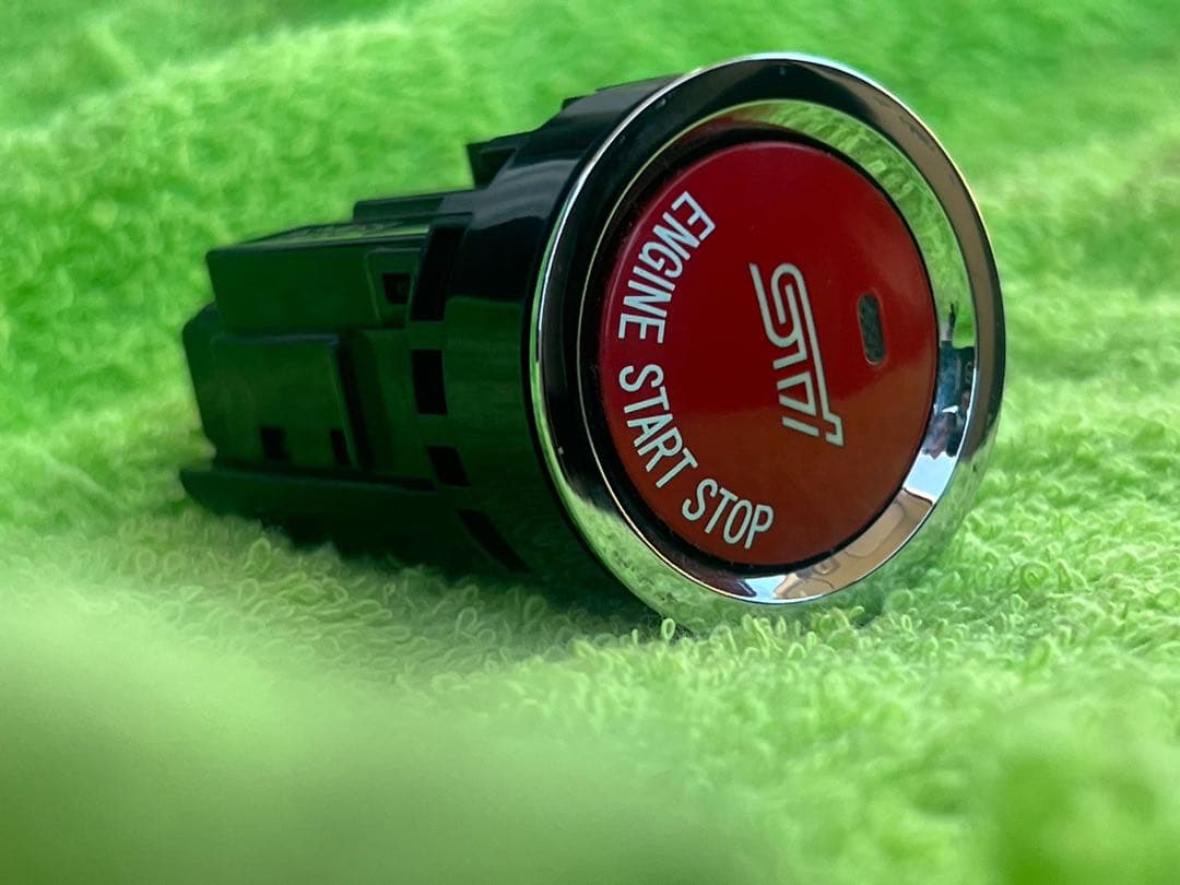 SUBARU スバル純正　STI プッシュエンジンスイッチ　エンジンスタート