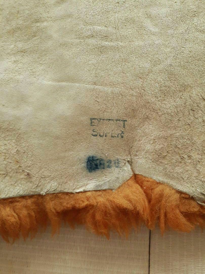 BOWRON オレンジ ムートンラグ 【ニュージーランド産】