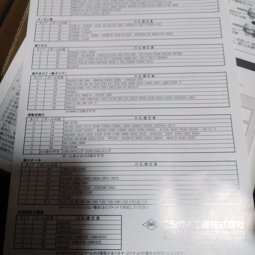 可変角度60度 チップソー付き