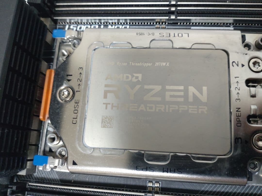 Threadripper2970WX+X399マザーボードセット