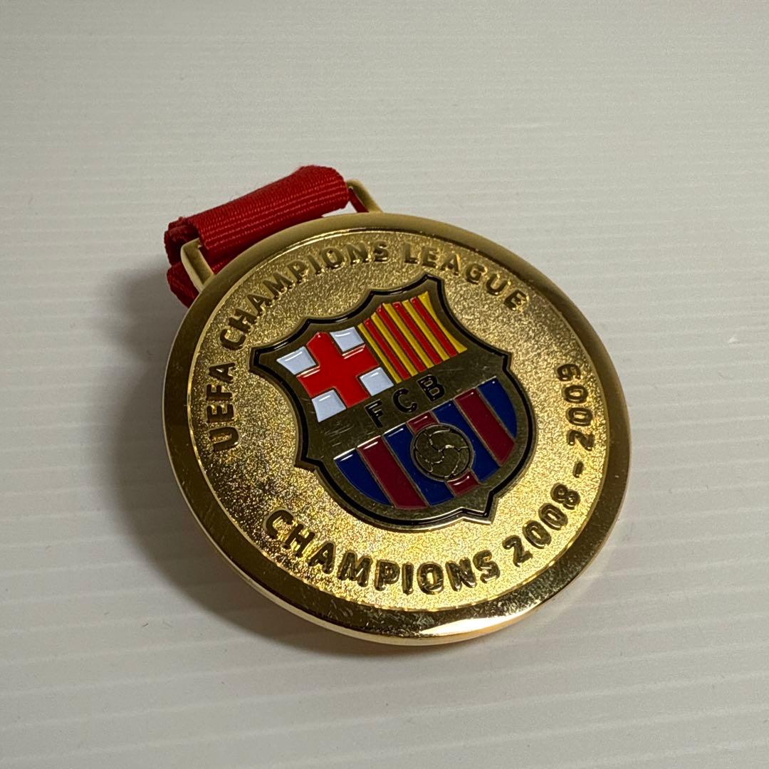 UEFA チャンピオンズリーグ 2008-2009 バルセロナ 優勝記念メダル