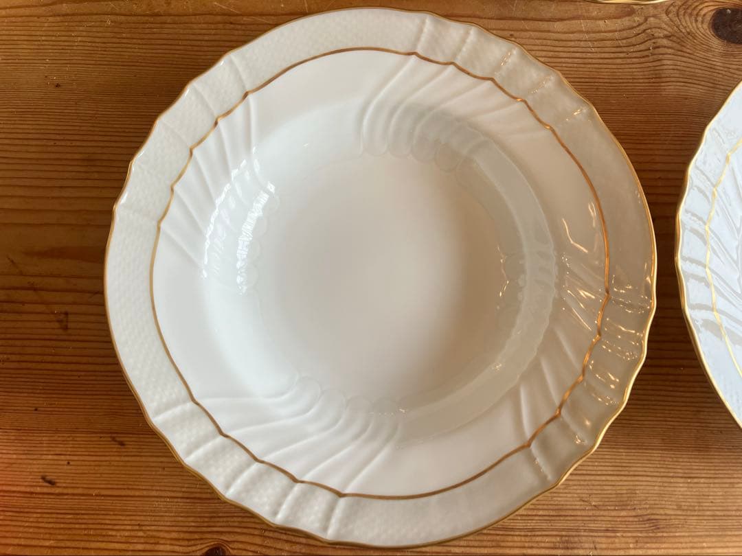 ジノリ　ベッキオグレース　20スーププレート×5