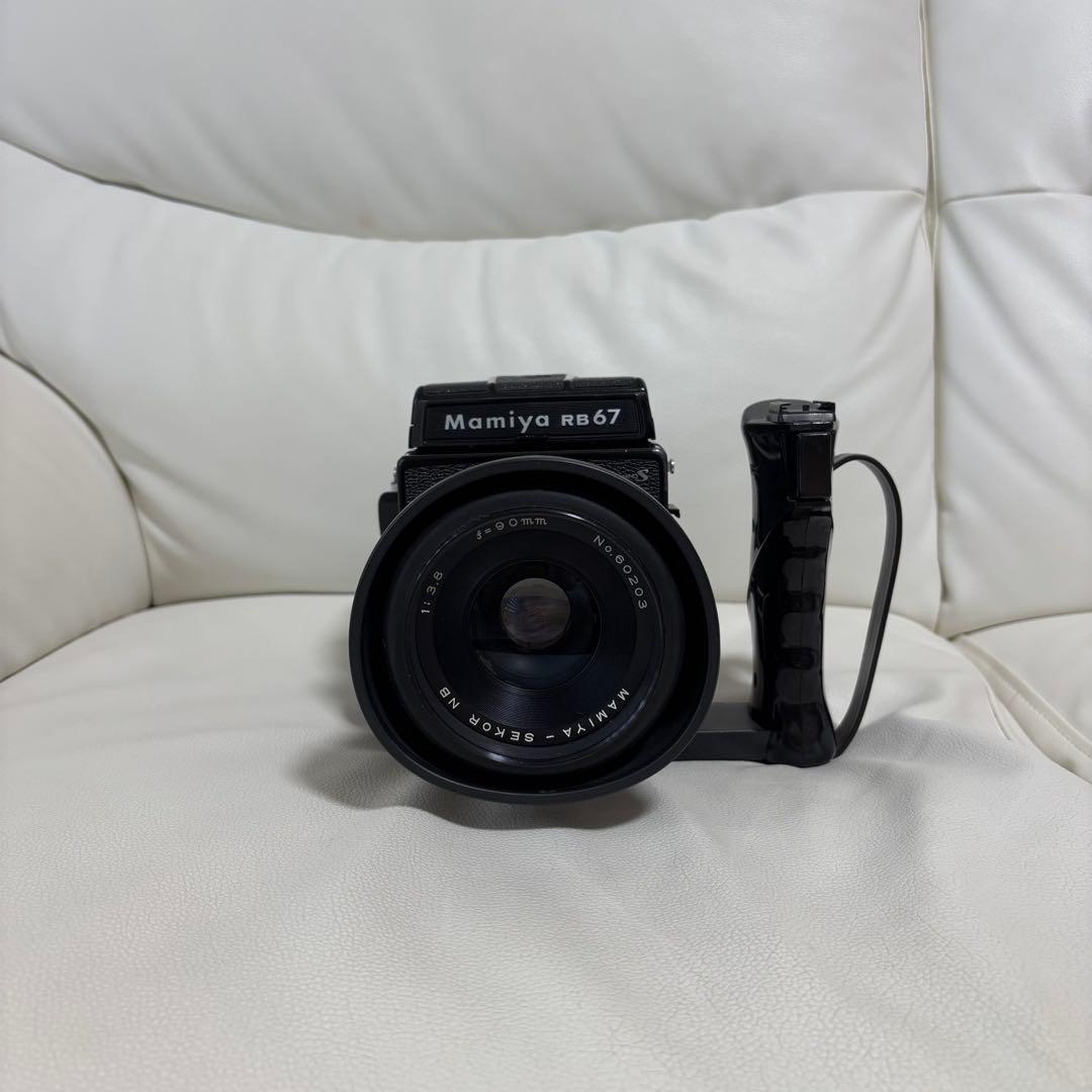 Mamiya RB67 mamiya sekor90mm グリップ付き