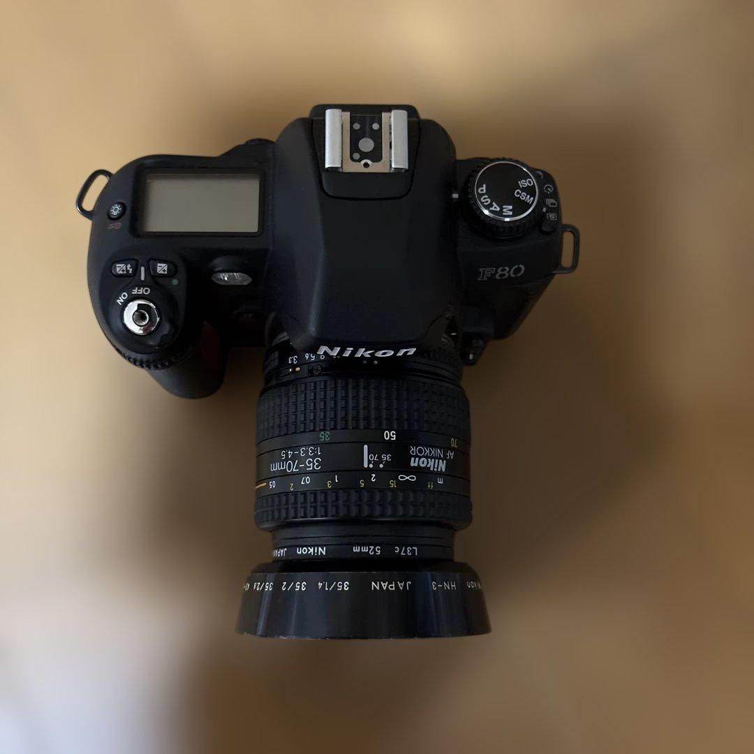 Nikon F80 一眼レフフィルムカメラ+レンズ付き