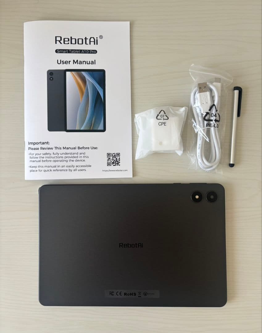 【最終価格】Android15 タブレット 10インチ 無線投影