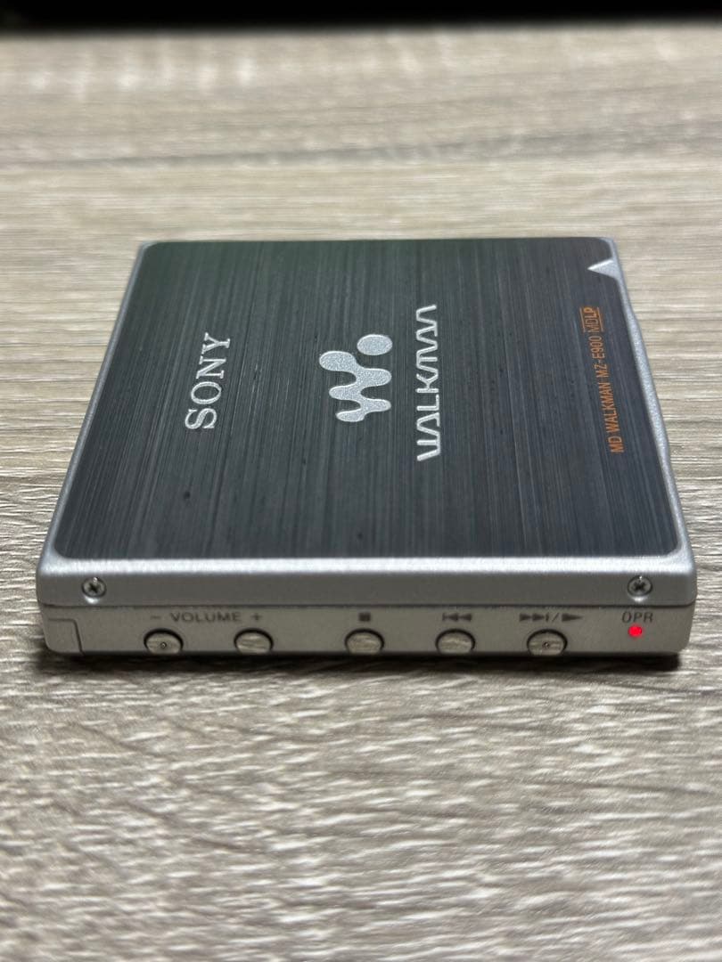 【状態動作良好】SONY MD WALKMAN MZ-E900 ガム型電池新品