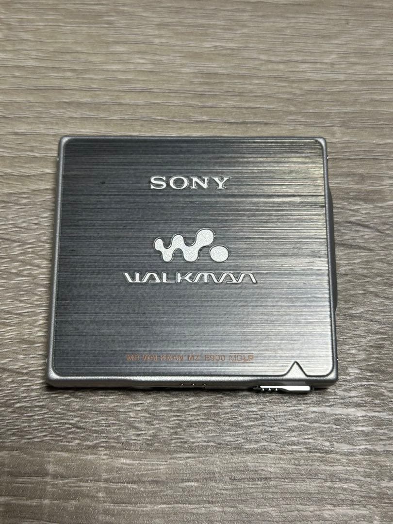 【状態動作良好】SONY MD WALKMAN MZ-E900 ガム型電池新品