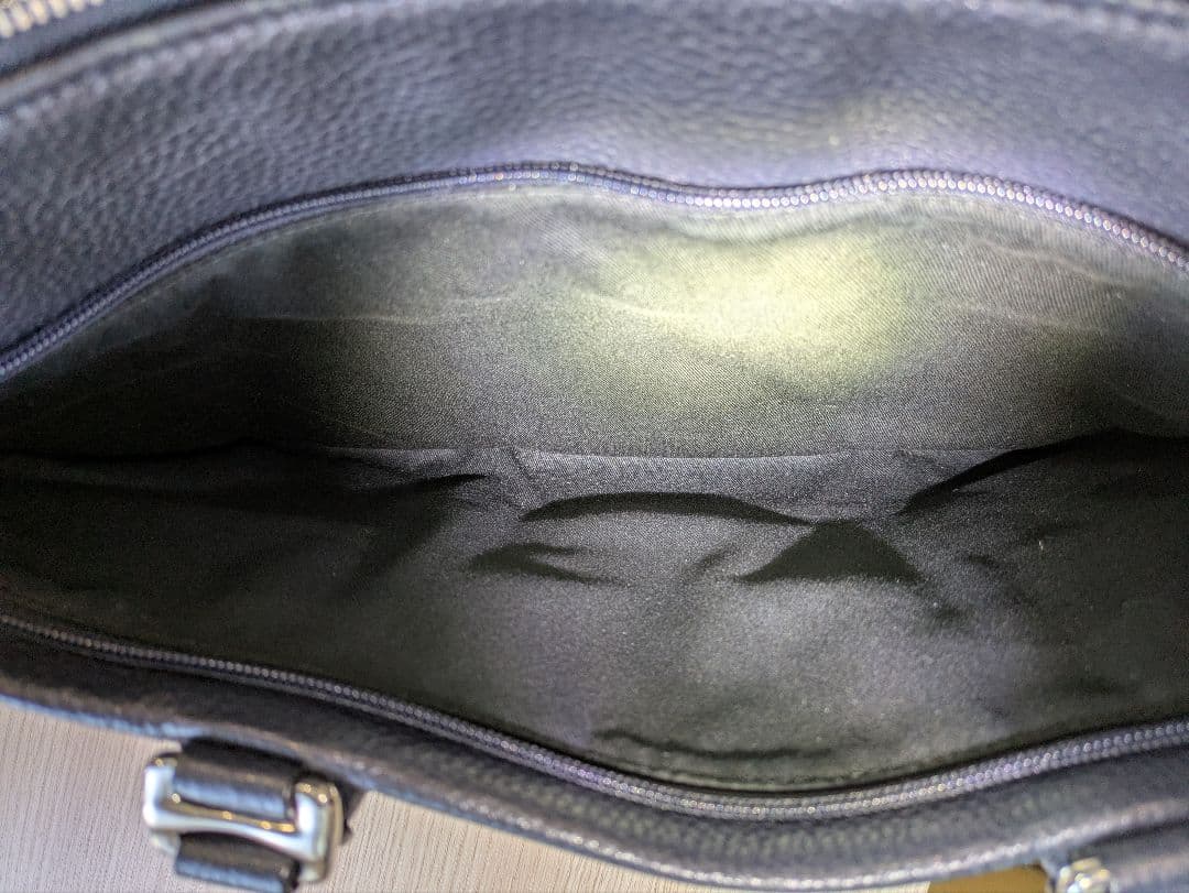 BALLY バリー　ビジネスバッグ 黒 レザー【Used品】