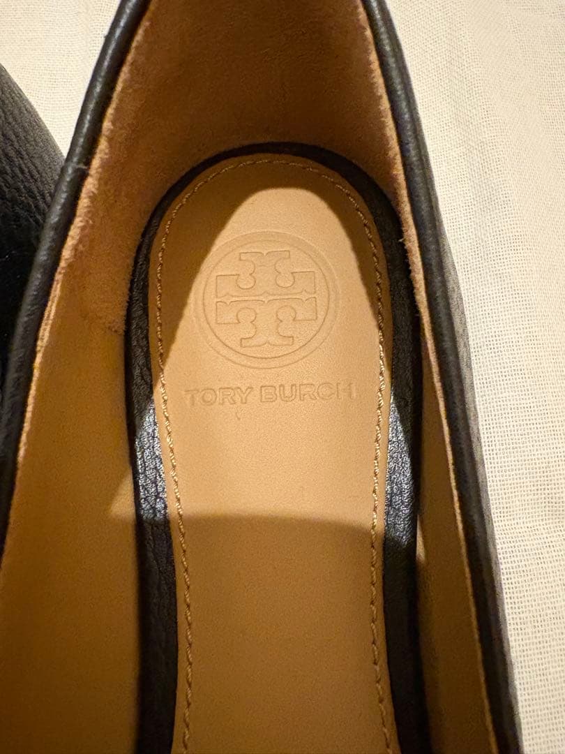 TORY BURCH ブラック フラットシューズ　5.5