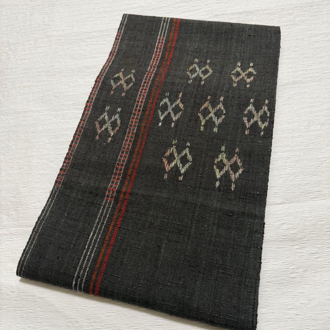 m123 名古屋帯 正絹 紬地